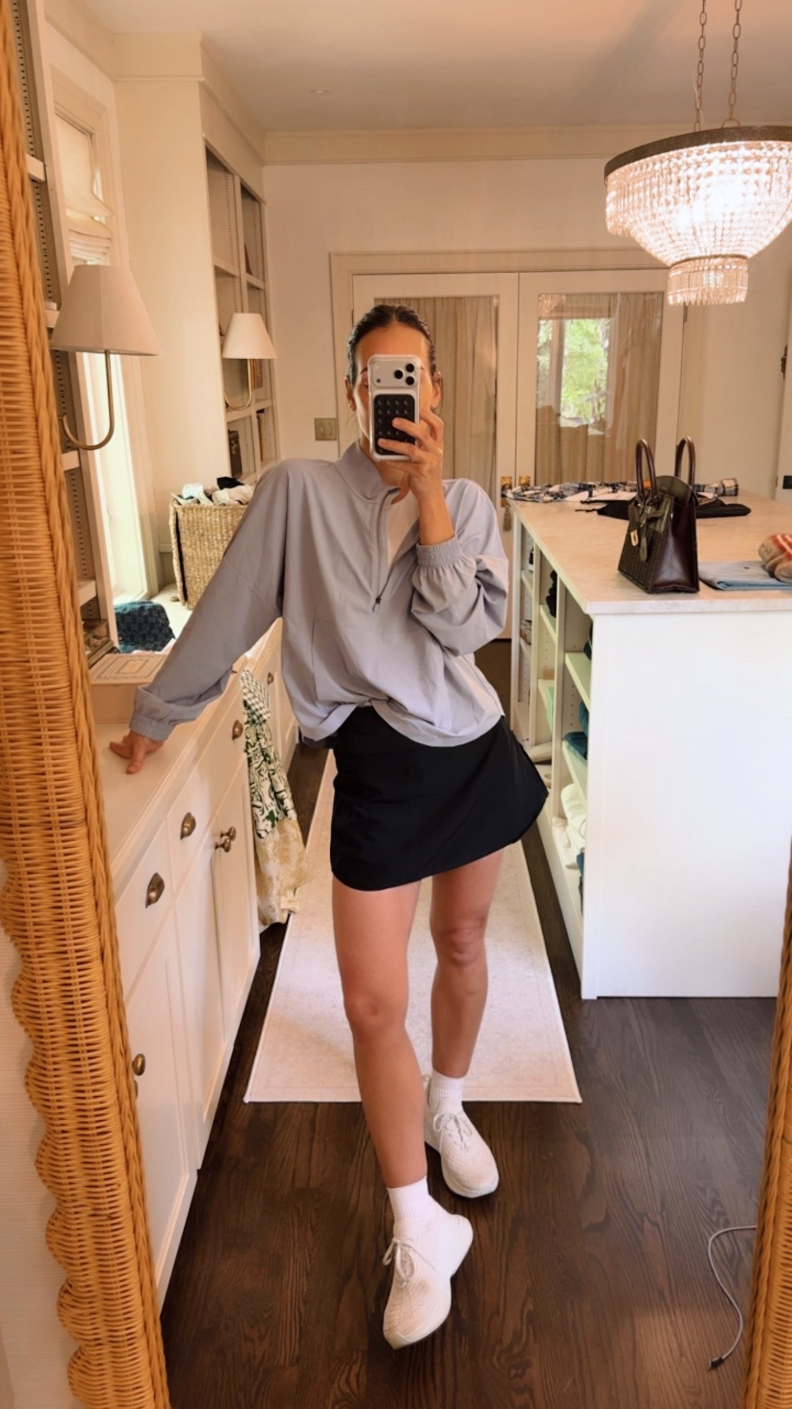 The way I LOVE this Amazon tennis skirt. This is my third year wearing it -

#founditonAmazon