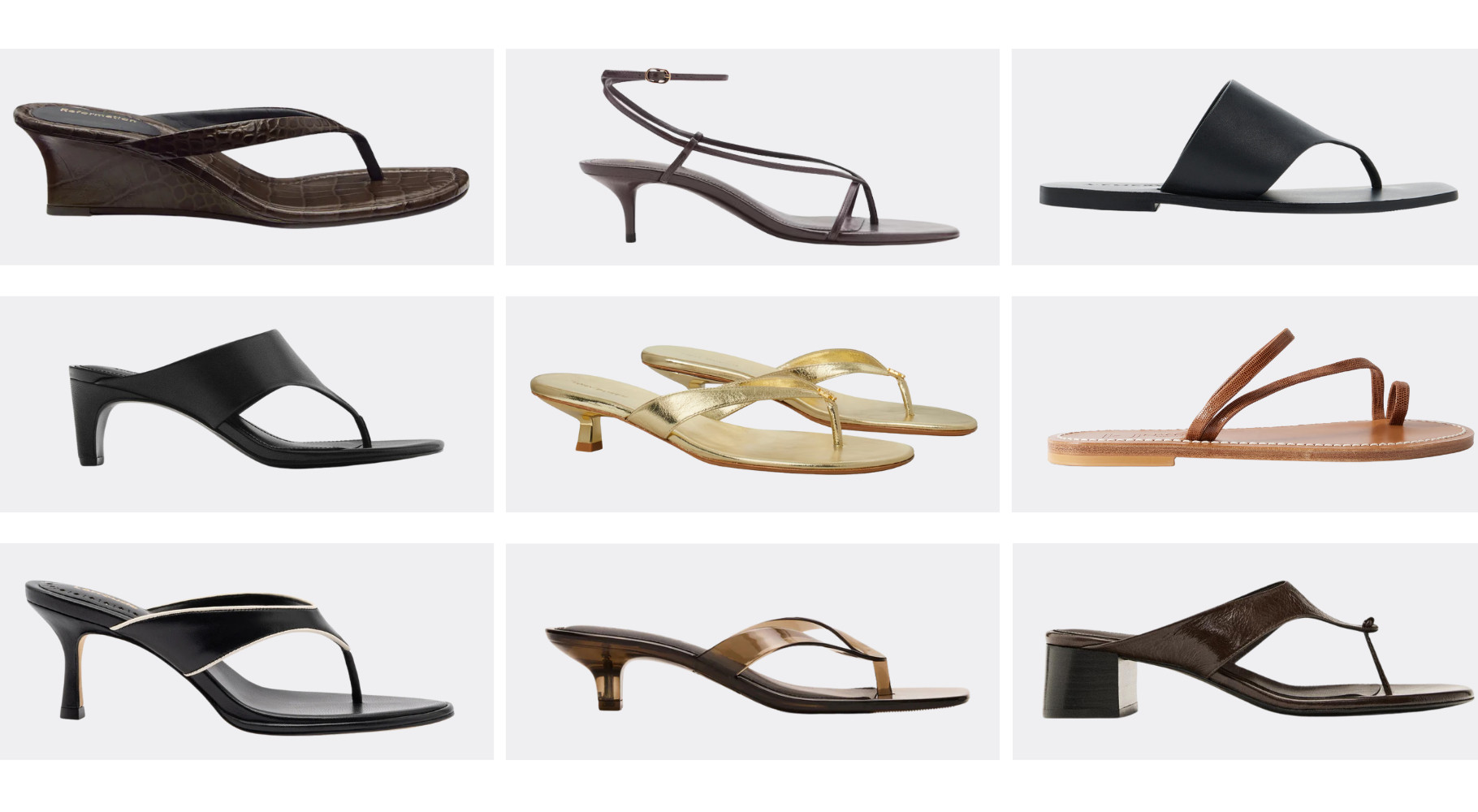 TDR - Sandals Under $300 Edit  

 