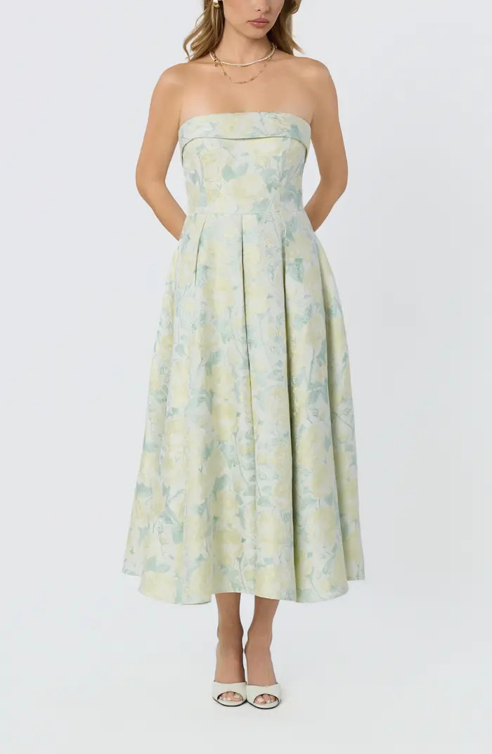ASTR the Label Destini Strapless Maxi Dress | Nordstrom | Nordstrom