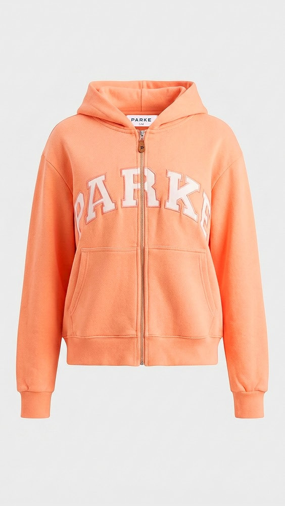 Zip-up Varsity Hoodie | Shopbop
