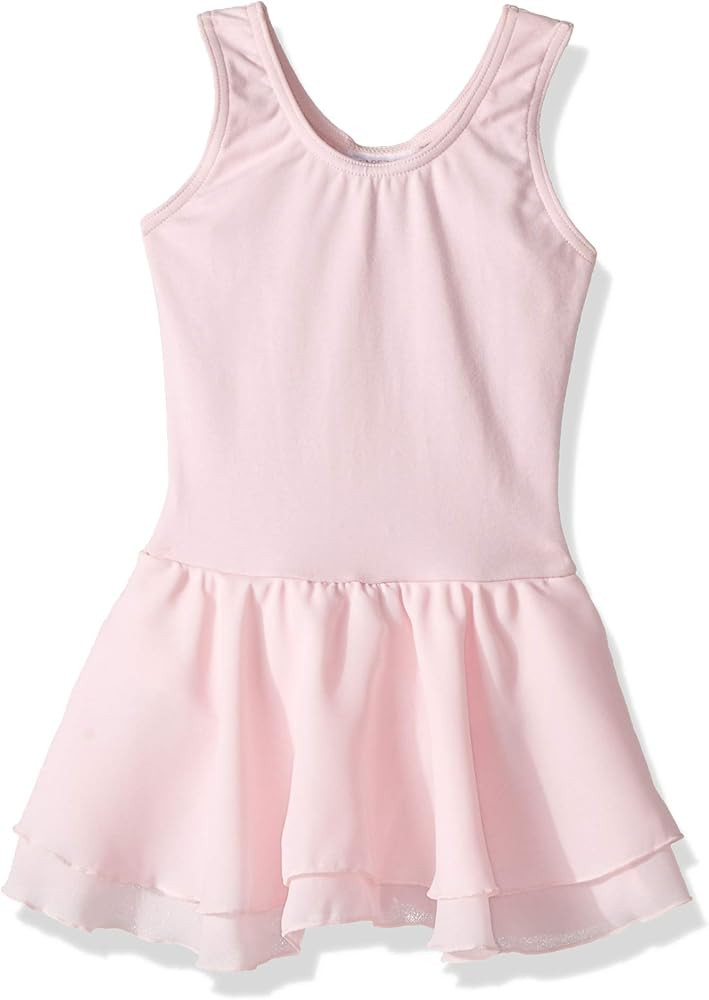 Capezio girls Capezio Double Layer Skirt Tank Dress - Girls | Amazon (US)