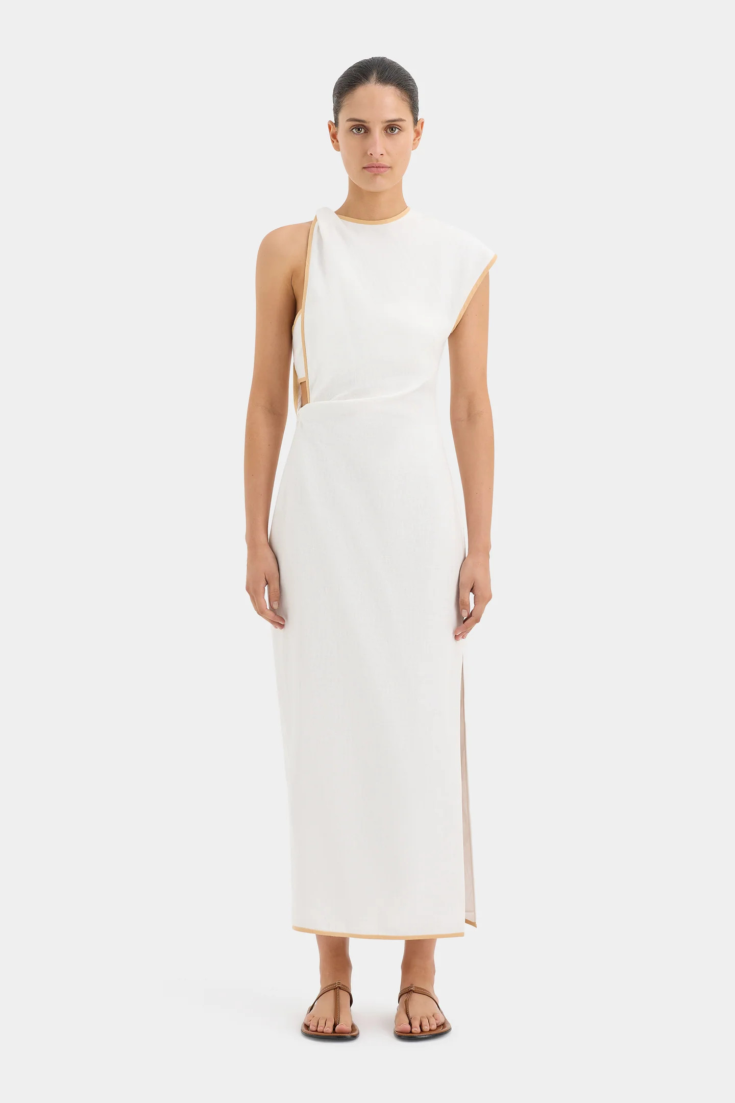 Noemi Cut Out Midi Dress | Sir The Label (ANZ)