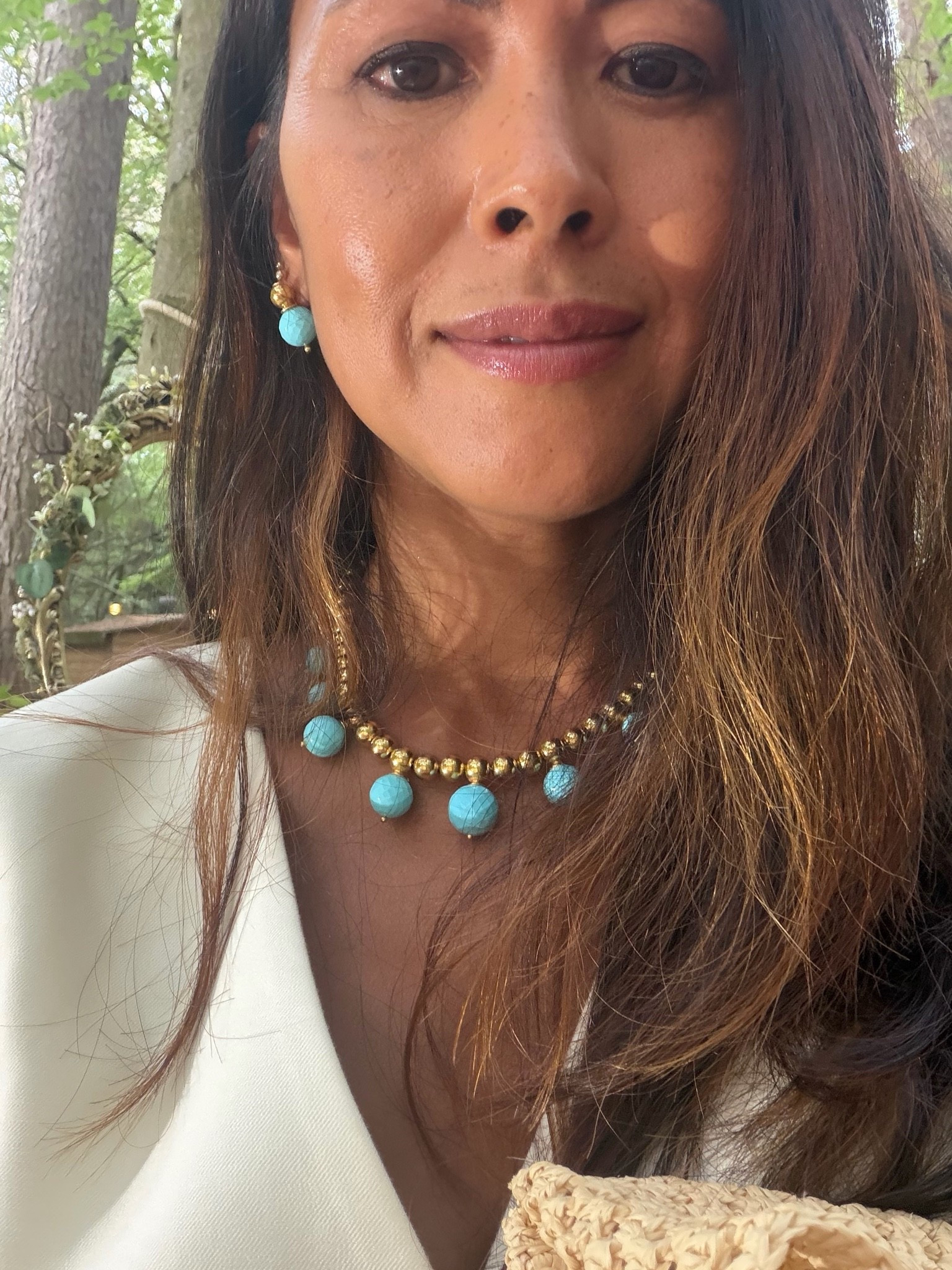 Turquoise beads to elevate your look