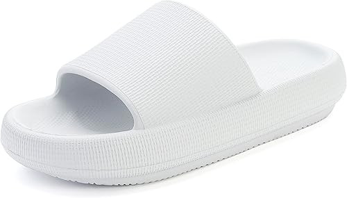 BRONAX Pillow Slippers for Women and Men | House Slides Shower Sandals | Extremely Comfy | Cushio... | Amazon (US)