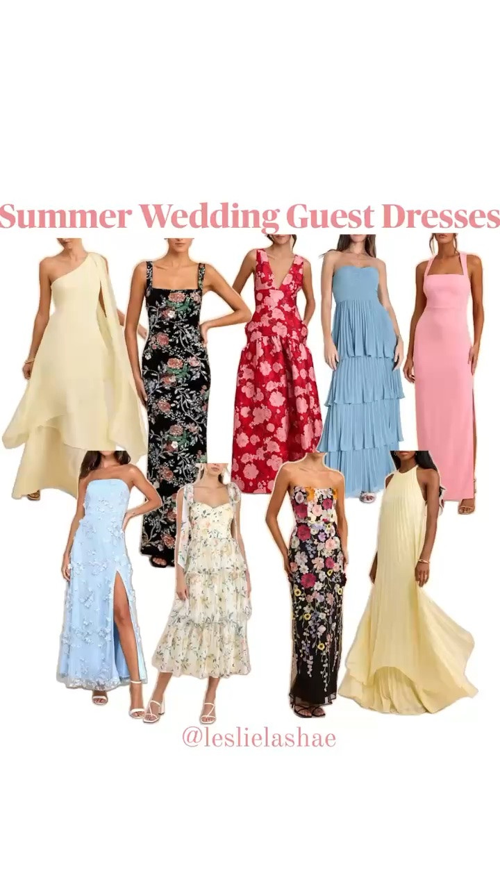Wedding guest dresses perfect for summer! 

Floral dress, blue dress, butter, yellow dress, pink dress

#LTKSeasonal #LTKWedding #LTKSaleAlert