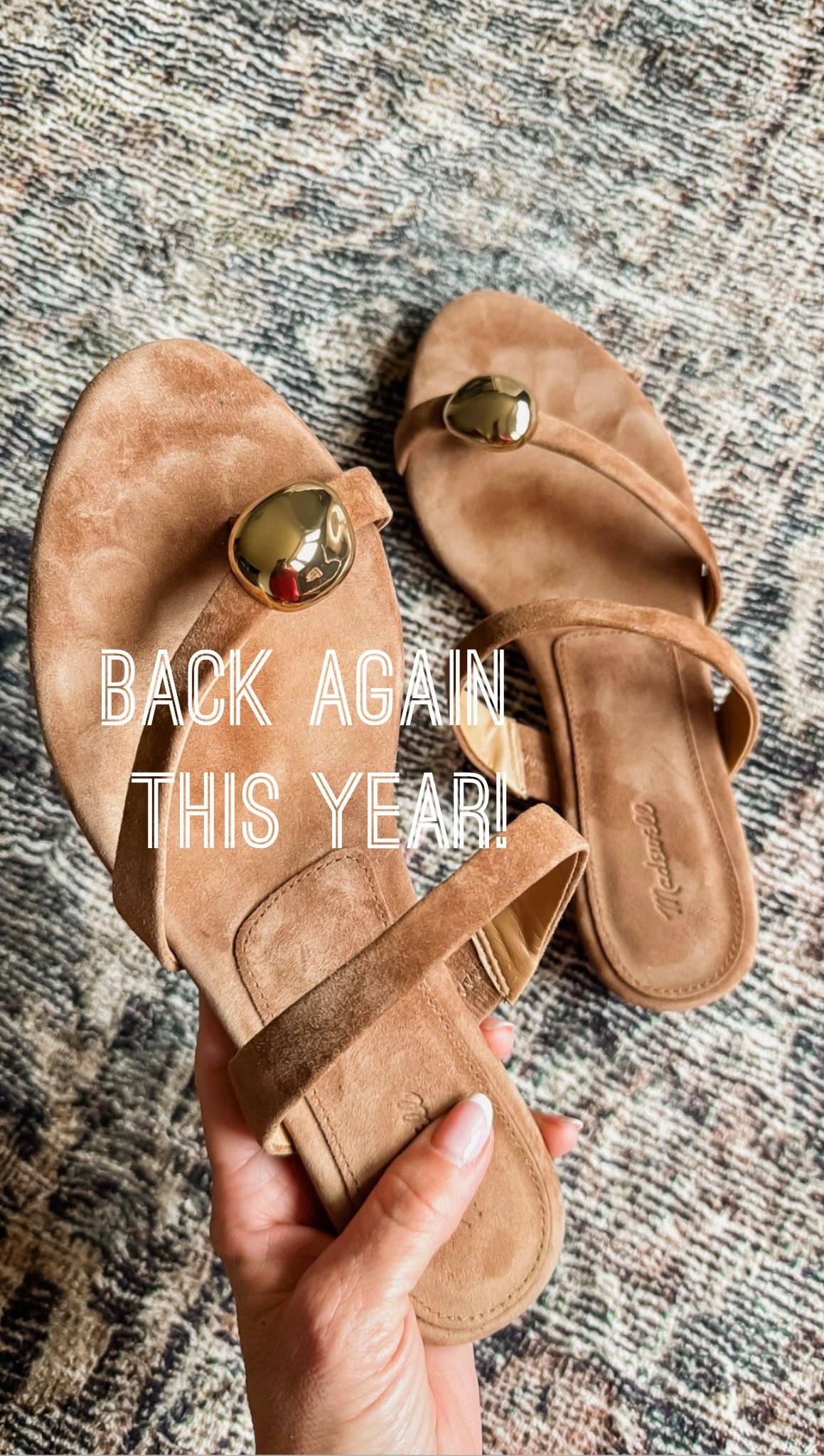Suede sandals. Love the metal detail. 2 color ways. TTS. 


#LTKSeasonal #LTKOver40