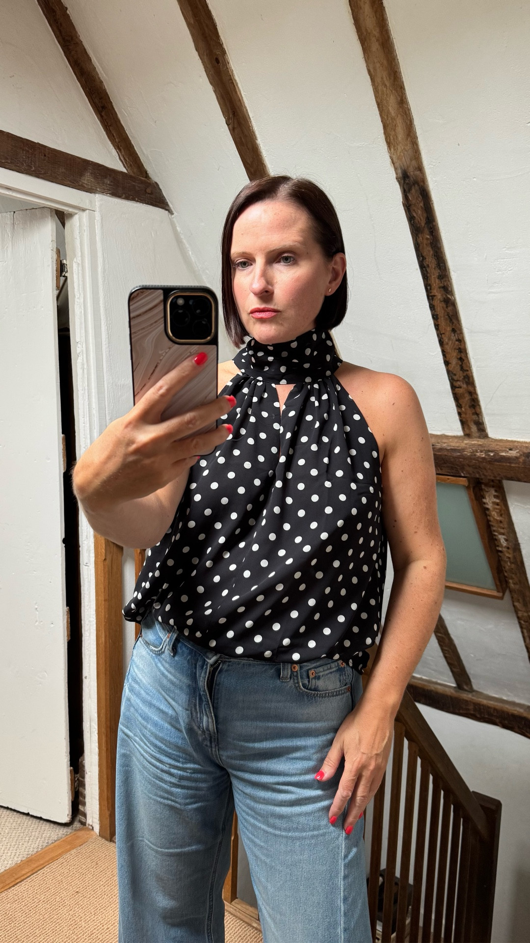 Joining the polka dot trend.

I am wearing a size M for a relaxed fit.

#LTKsummer #LTKeurope #LTKuk