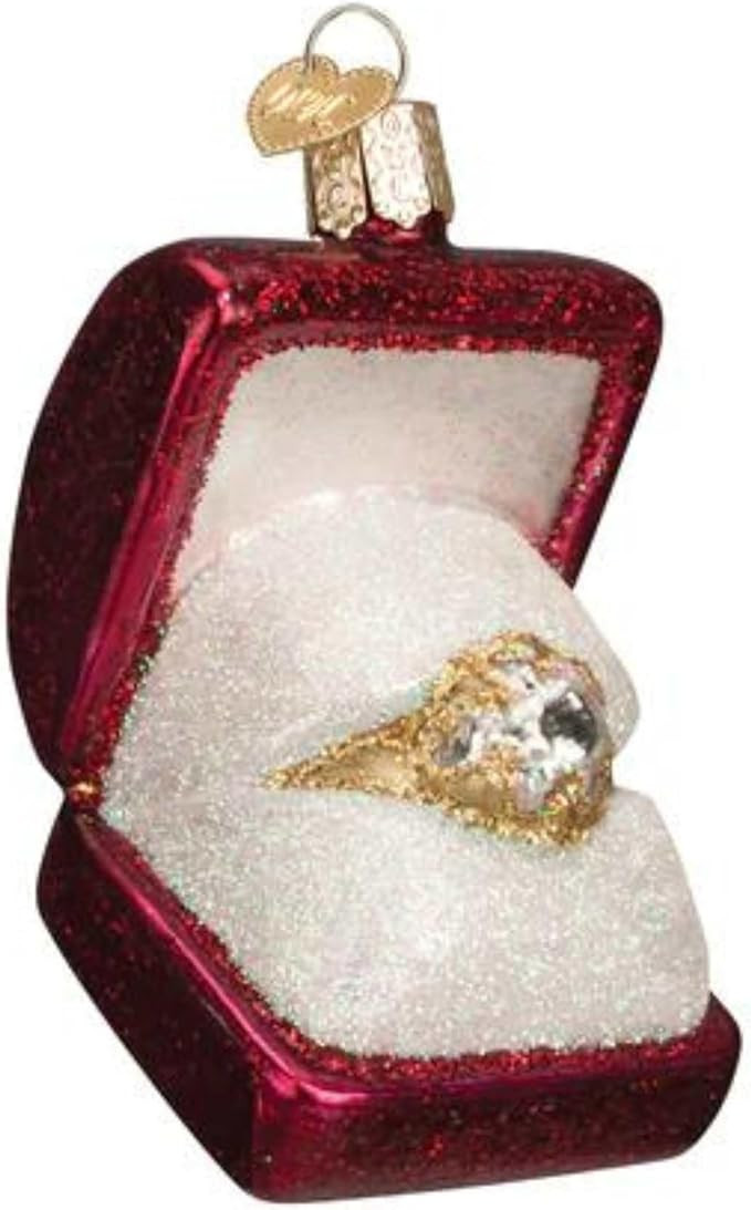 Old World Christmas Ring in Box Glass Blown Ornament for Christmas Tree, Handcrafted Holiday Deco... | Amazon (US)