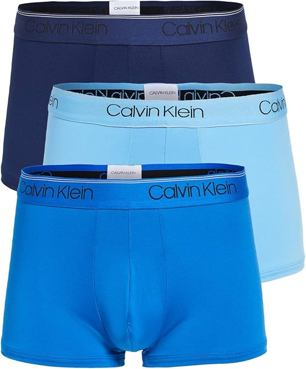 Calvin Klein Men's Underwear Micro Stretch 3-Pack Trunk | Amazon (US)