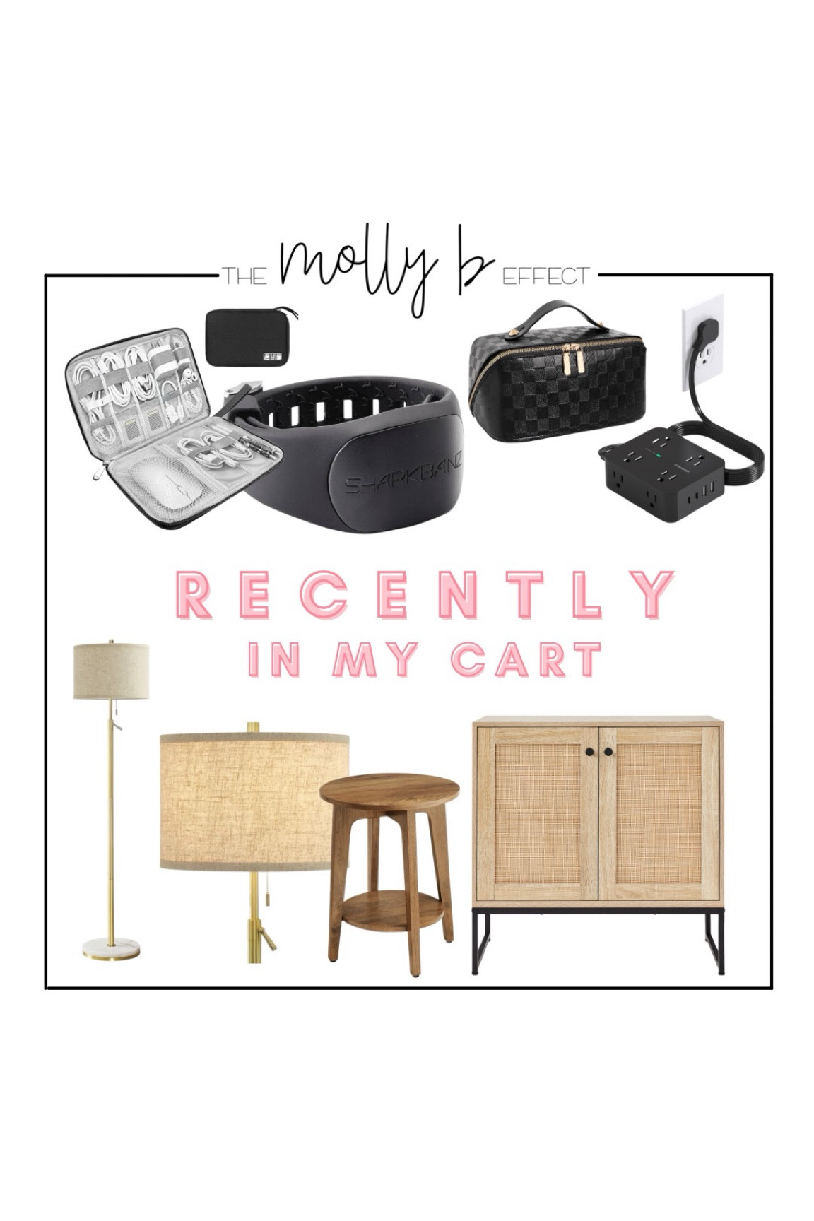 Here are some of my current purchases 

Travel cords case, extension cube and an awesome skincare travel bag 🤌🏼

With all of the shark attacks this summer it had me on edge before taking the kids to the beach- hubs did the research and we went with shark bandz

Loving this new lamp and side table 

Got these for a client for her playroom, they’re perfect and on trend! 

#LTKFamily #LTKHome #LTKFindsUnder50