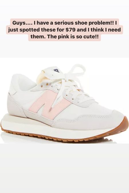 White and pink new balance sneakers runs tts 

#LTKshoecrush #LTKunder100 #LTKstyletip
