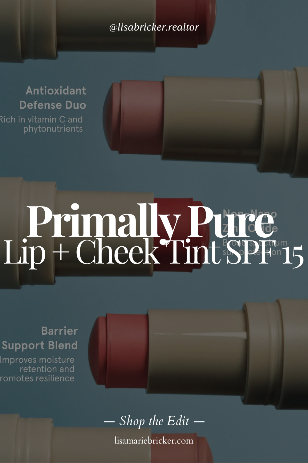 Your summer makeup routine just got easier. Primally Pure Lip + Cheek Tint SPF 15 gives you a natural, healthy flush while protecting your skin with mineral SPF. This clean beauty multitasker blends effortlessly for lips and cheeks, making it perfect for everyday makeup, beach days, vacations, and no-makeup makeup looks.



#LTKBeauty #LTKWellness #PrimallyPure #LipAndCheekTint #MineralSPF #SPF15 #CleanBeauty #NaturalBeauty #CleanMakeup #CreamBlush #LipTint #NoMakeupMakeup #GlowingSkin #EverydayMakeup #SummerBeauty #BeachEssentials #VacationBeauty #HealthySkin #NaturalSkincare #BeautyRoutine #BeautyFavorites #NonToxicBeauty #OrganicBeauty #MakeupEssentials #SelfCare #LTKFinds #LTKCreator #BeautyFinds #GlowRoutine #CleanLiving 

 #LTKselfcare #LTKBeauty