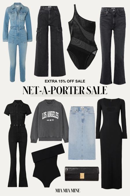 Net-a-porter sale picks - save an extra 15% off agolde jeans, anine bing sweatshirt, summer dresses, swimsuits and more 

#LTKSeasonal #LTKStyleTip #LTKSaleAlert