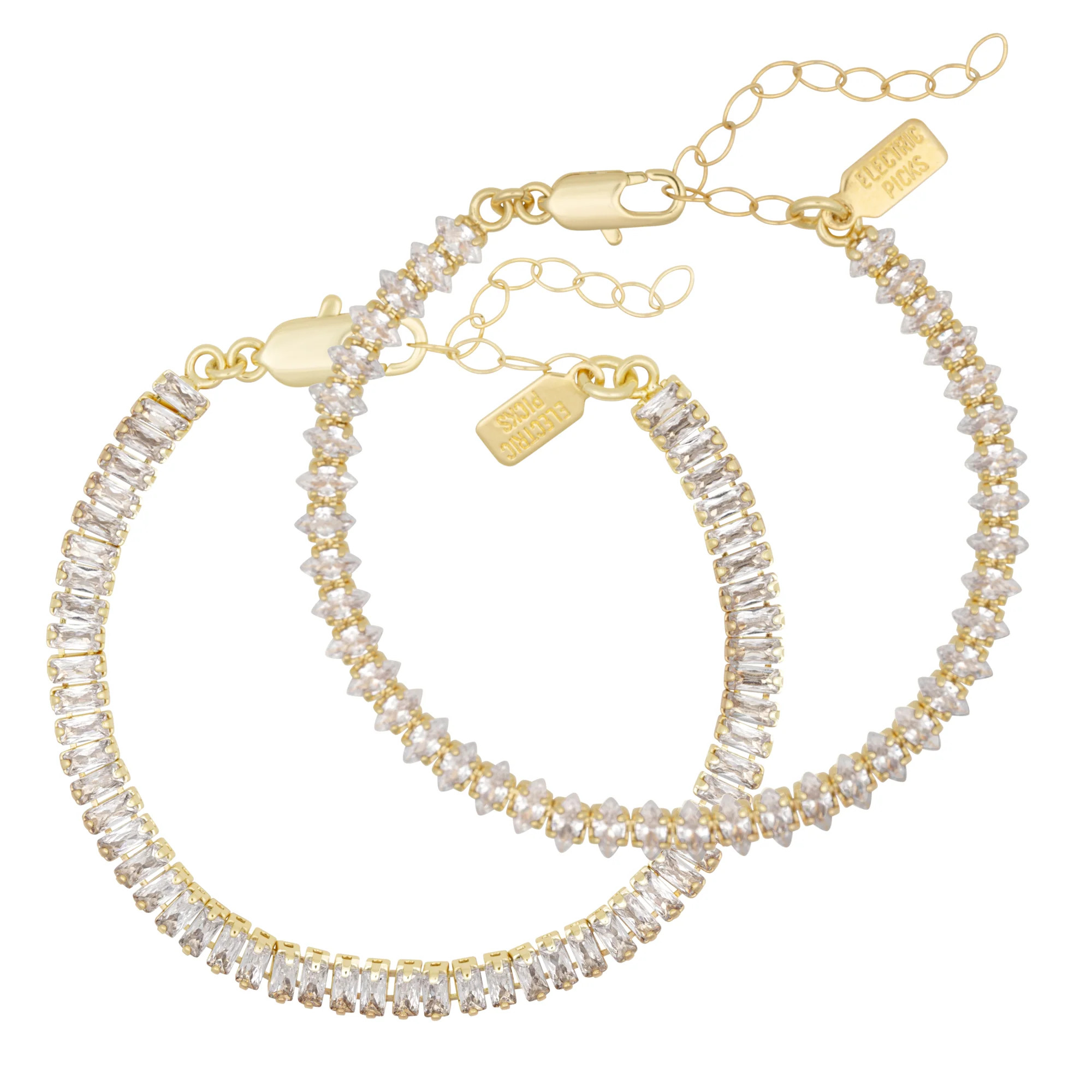 Tennis Bracelet Set | Electric Picks Jewelry