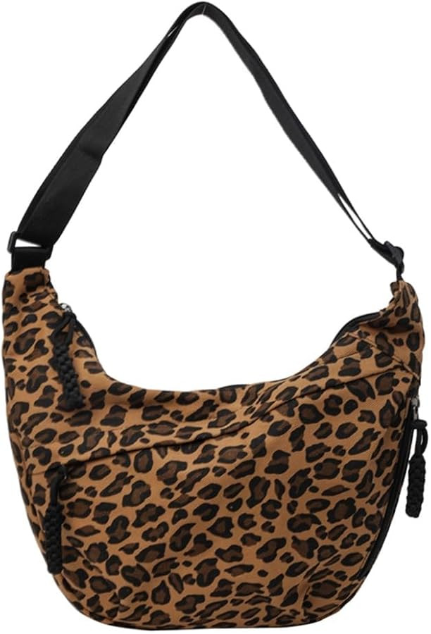 GSenhui Crescent Bag for Women - Half Moon Nylon Dumpling Sling Crossbody With Multi Pockets for ... | Amazon (UK)