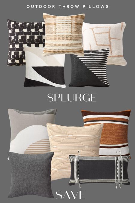 So many gorgeous look for less outdoor pillow options this summer! Linking a few favorites here! 

Porch decor, patio decor, outdoor pillows,  pillows, target finds 

#LTKHome