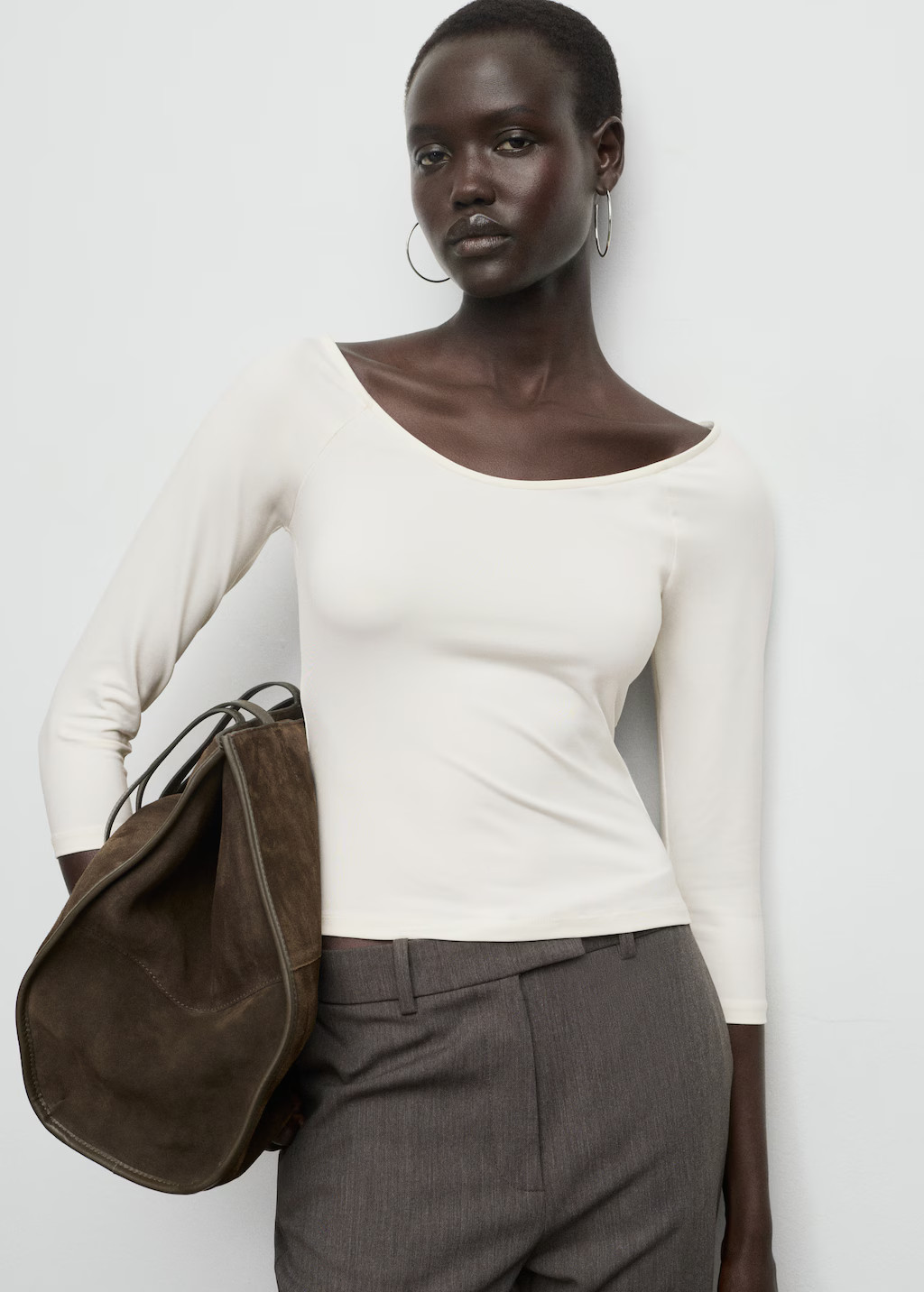 Three-quarter sleeve t-shirt | Mango (US/MX/AU)