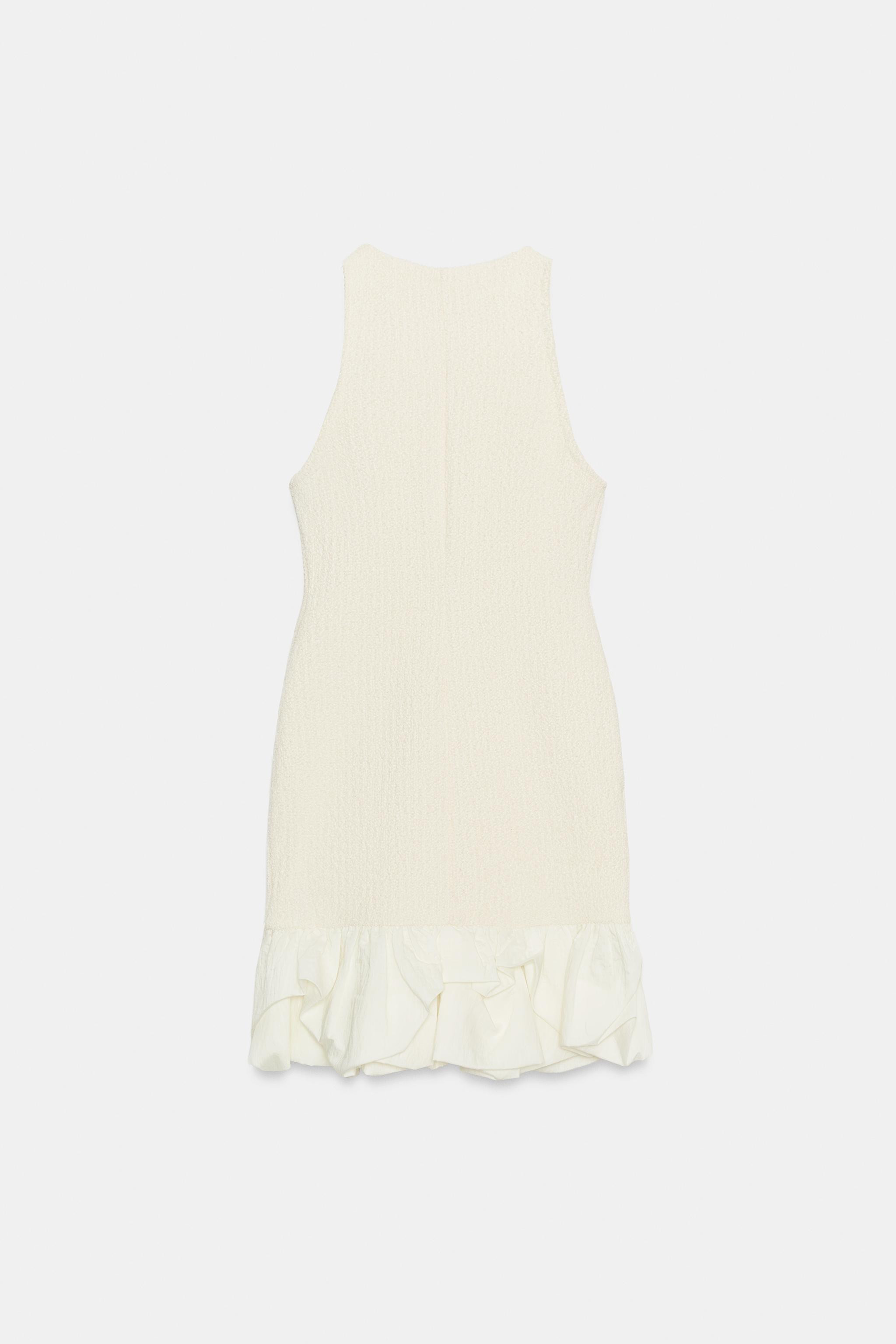 BOUCL\u00c9 COMBINATION DRESS | Zara UK