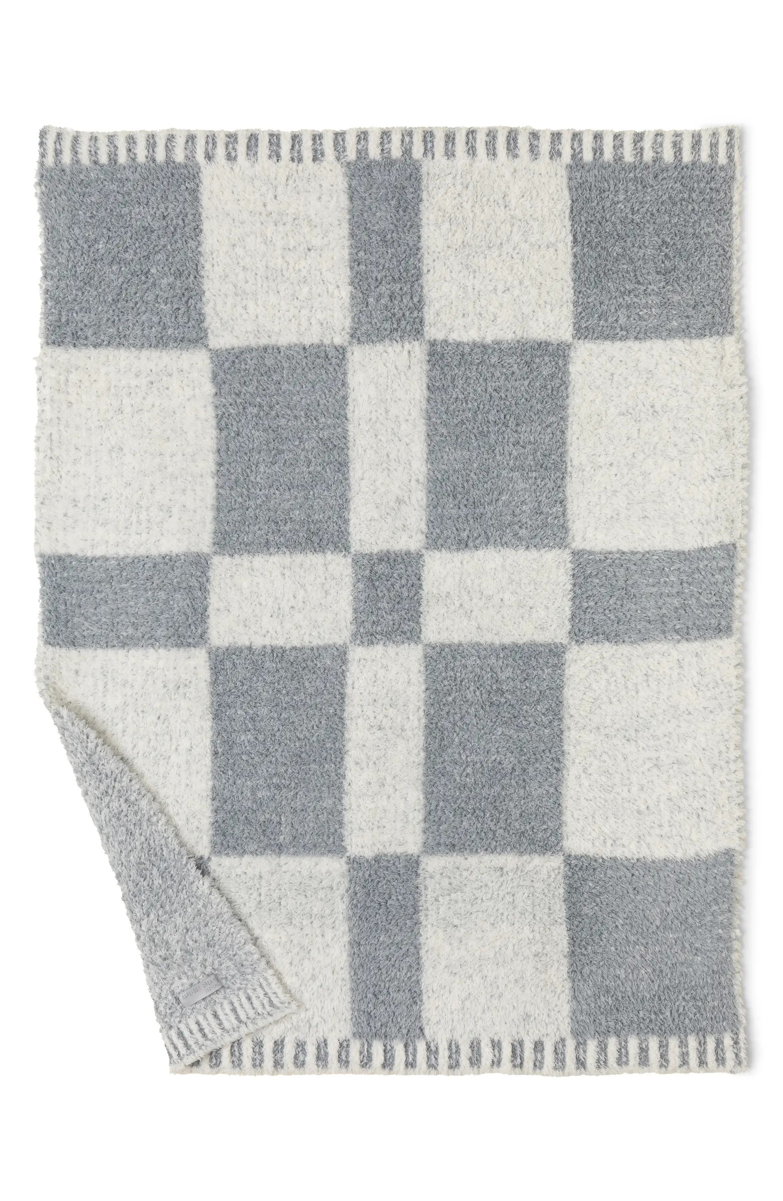 Barefoot Dreams® CozyChic® Check Stroller Blanket | Nordstrom | Nordstrom