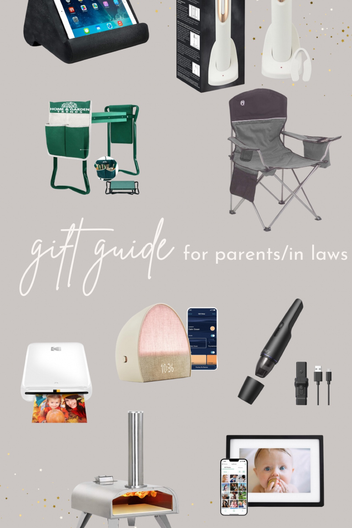 Gift guide for parents and in-laws! They will love any of these practical and unique gifts that they wouldn’t normally buy themselves but will love!! 


Parent gifts, in laws, mom gift, dad gift, gift guide for parents 

#LTKSeasonal #LTKGiftGuide #LTKHoliday