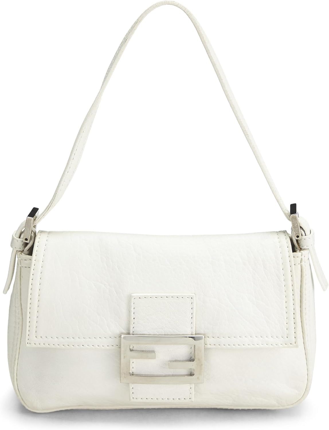 Amazon.com: Fendi, Pre-Loved White Leather Mama Mini, White : Luxury Stores | Amazon (US)