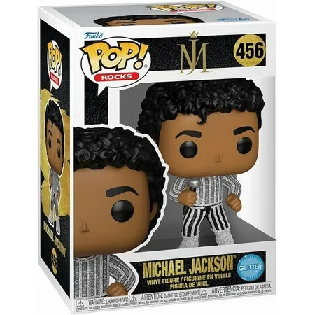 Funko Pop! Rocks: Michael Jackson - Rock With You #456 (Glitter) | Walmart (US)