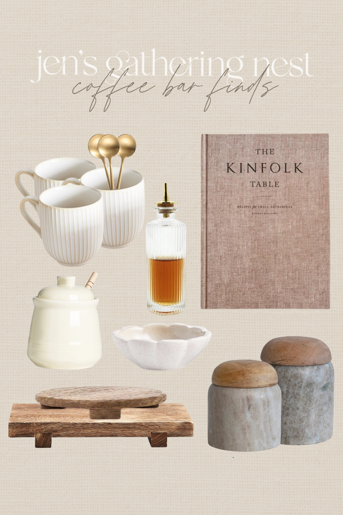 Coffee bar finds #coffeebar #coffeestation #coffeegifts #kitchen #kitchendecor #homedecor #goldspoons #syrupbottle #kitchenfinds #amazon #amazonfinds 

#LTKhome #LTKunder50 #LTKFind