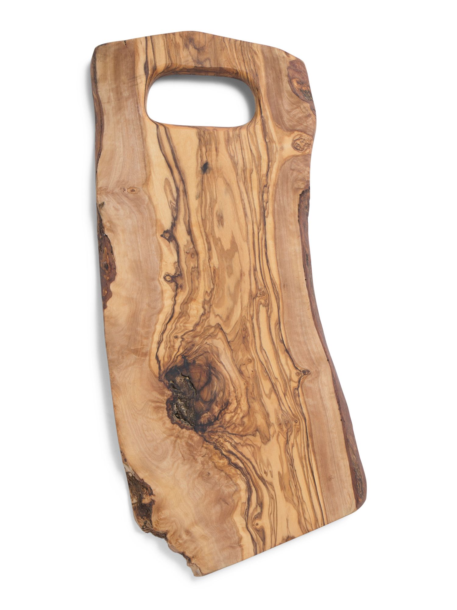 Made In Italy  Olivewood Handled Chop Board | TJ Maxx