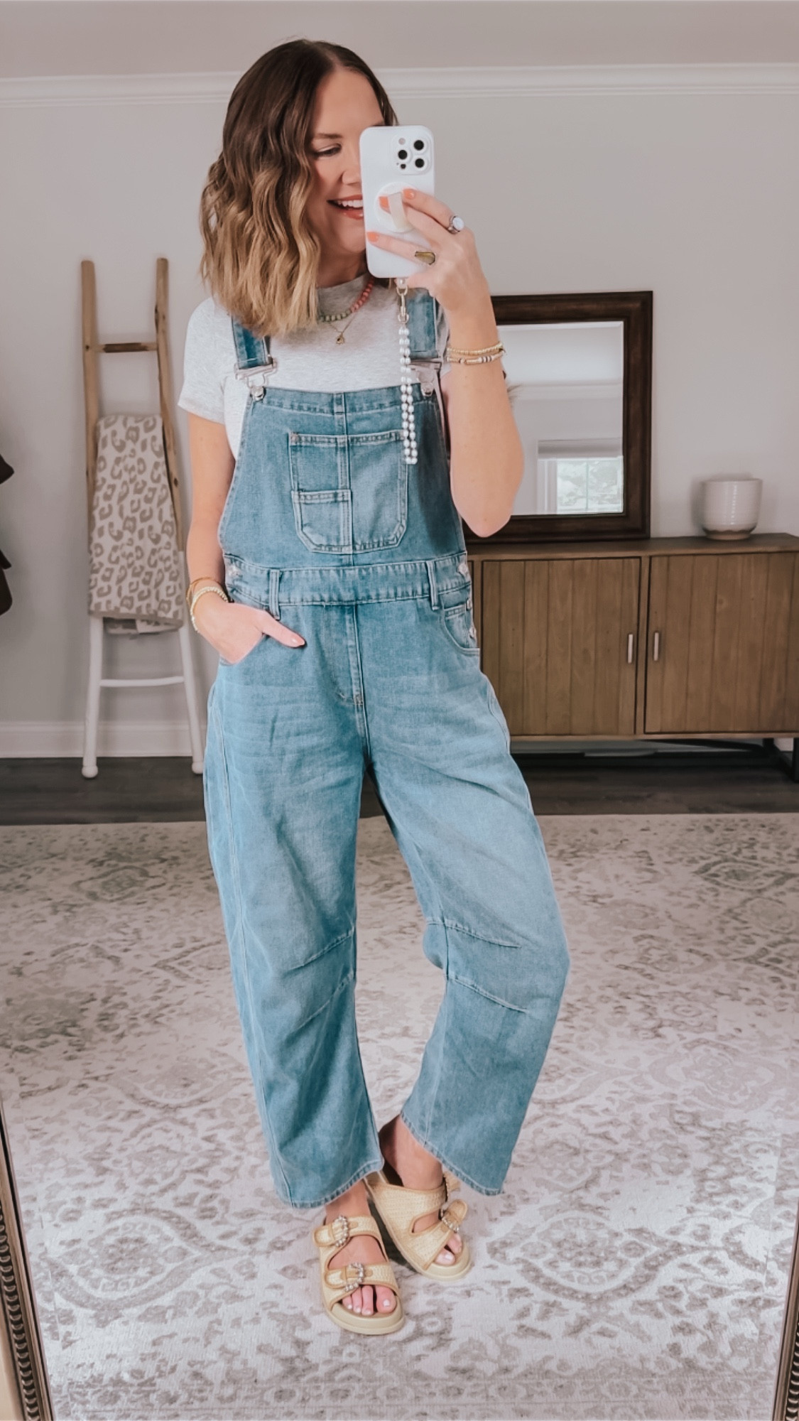 Anyone else an overall girlie? I'll never be too old to wear them

Major FP vibes, so soft and a great fit even for this girl (long torso problems)
• They make for the perfect late summer/early fall outfit
#founditonamazon #founditonamazonfashion
Amazon fashion finds, look for less, early fall casual outfit, mom outfit, cute and comfy, mom of teens, barrel jeans, how to style, mom style, comfy style

#LTKStyleTip #LTKFindsUnder50 #LTKSaleAlert