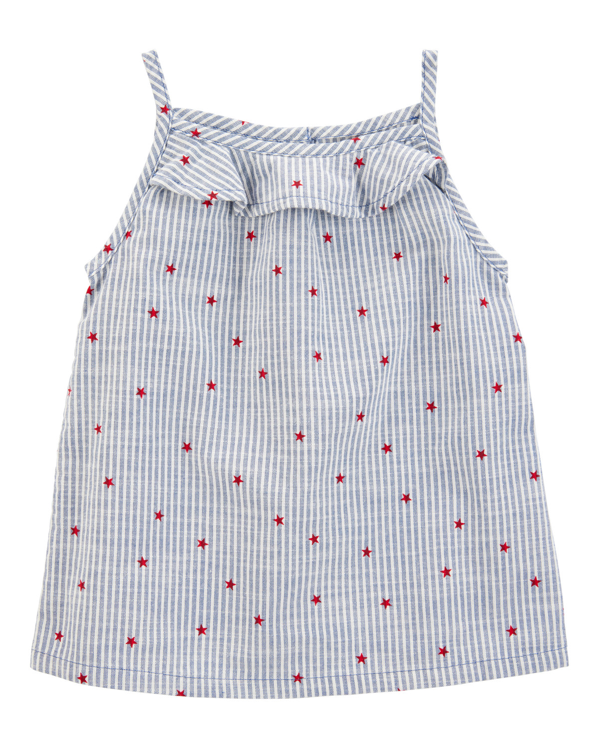 Toddler Striped Star Print Tank - Blue | Carter's | Carter's Inc