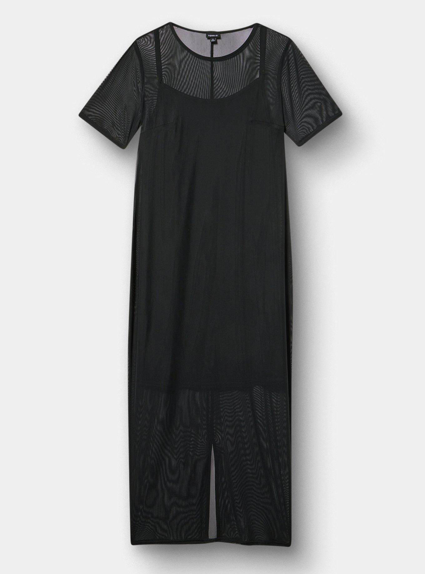 Mesh Column Dress | Torrid (US & Canada)