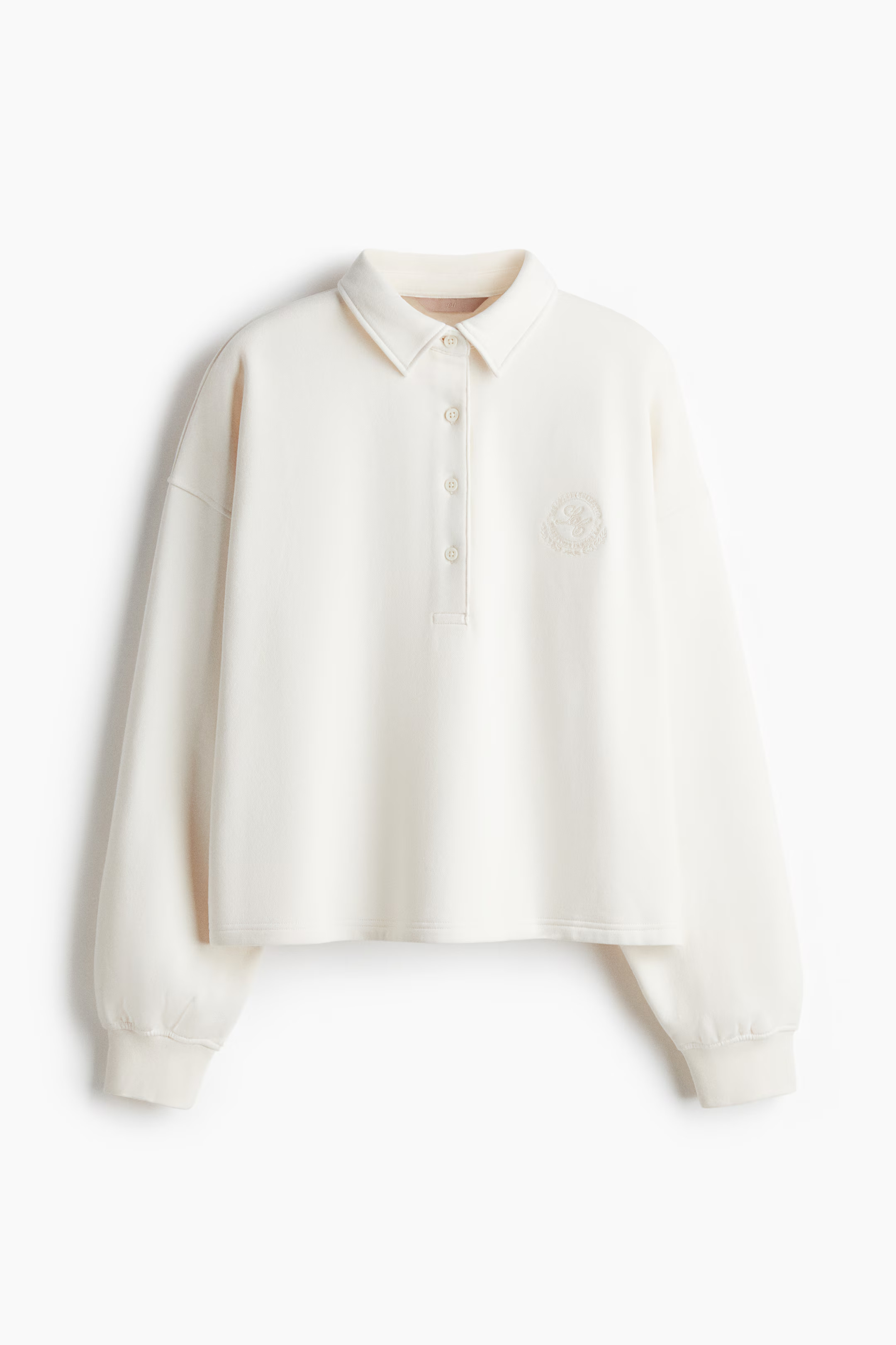 Polo sweatshirt | H&M (UK, MY, IN, SG, PH, TW, HK)