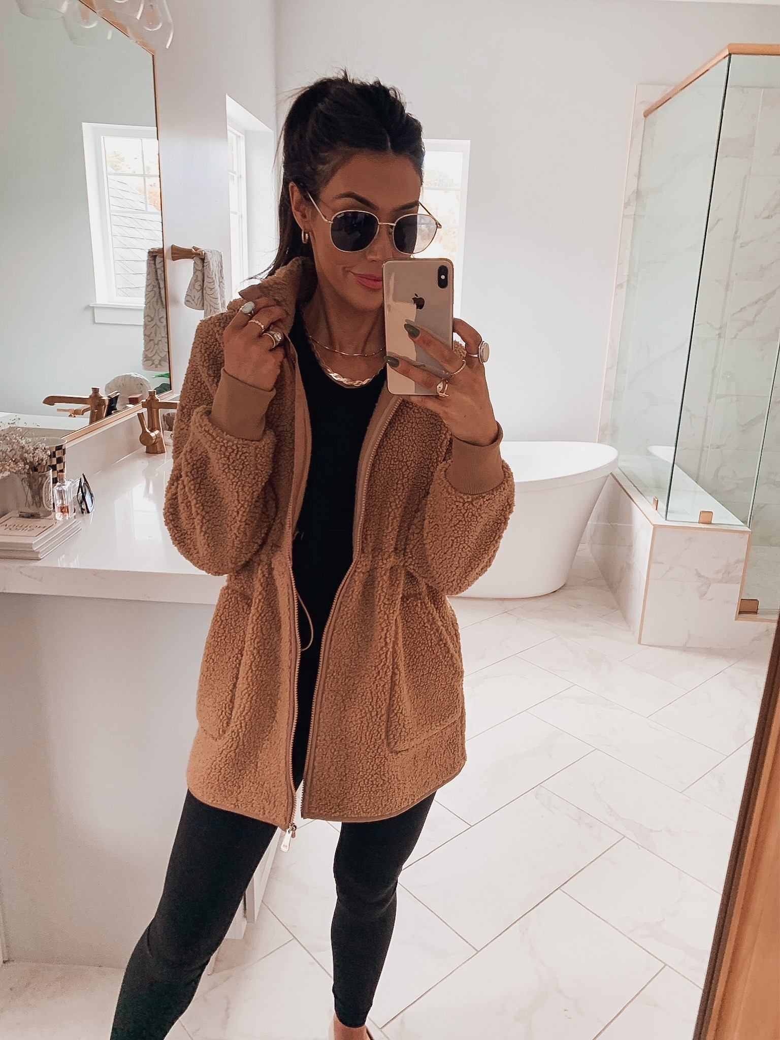 Walmart fall fashion finds 2023, walmart jackets, walmart winter wear, winter style, walmart faux leather leggings, spanx dupes, walmart sherpa, sherpa jackets

#LTKfindsunder50 #LTKSeasonal #LTKHoliday