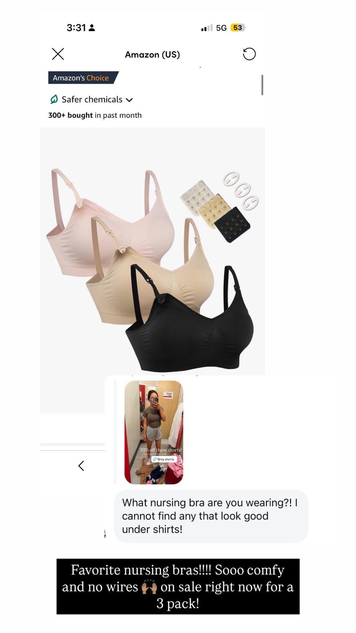 Best nursing bras! No wire! 

#LTKItBag