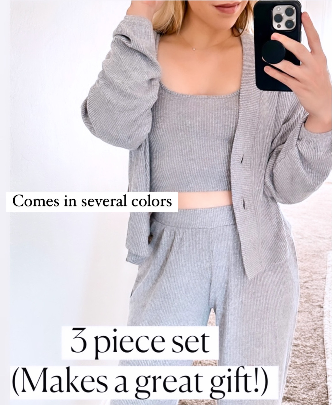 Lounge set
Gift 
Gift guide 

#LTKunder100 #LTKGiftGuide #LTKFind