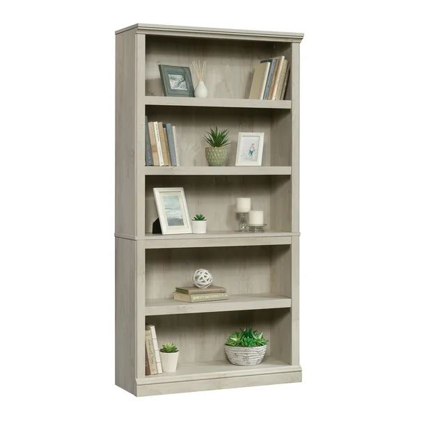 Sauder Select 5-Shelf Bookcase, Chalked Chestnut Finish | Walmart (US)