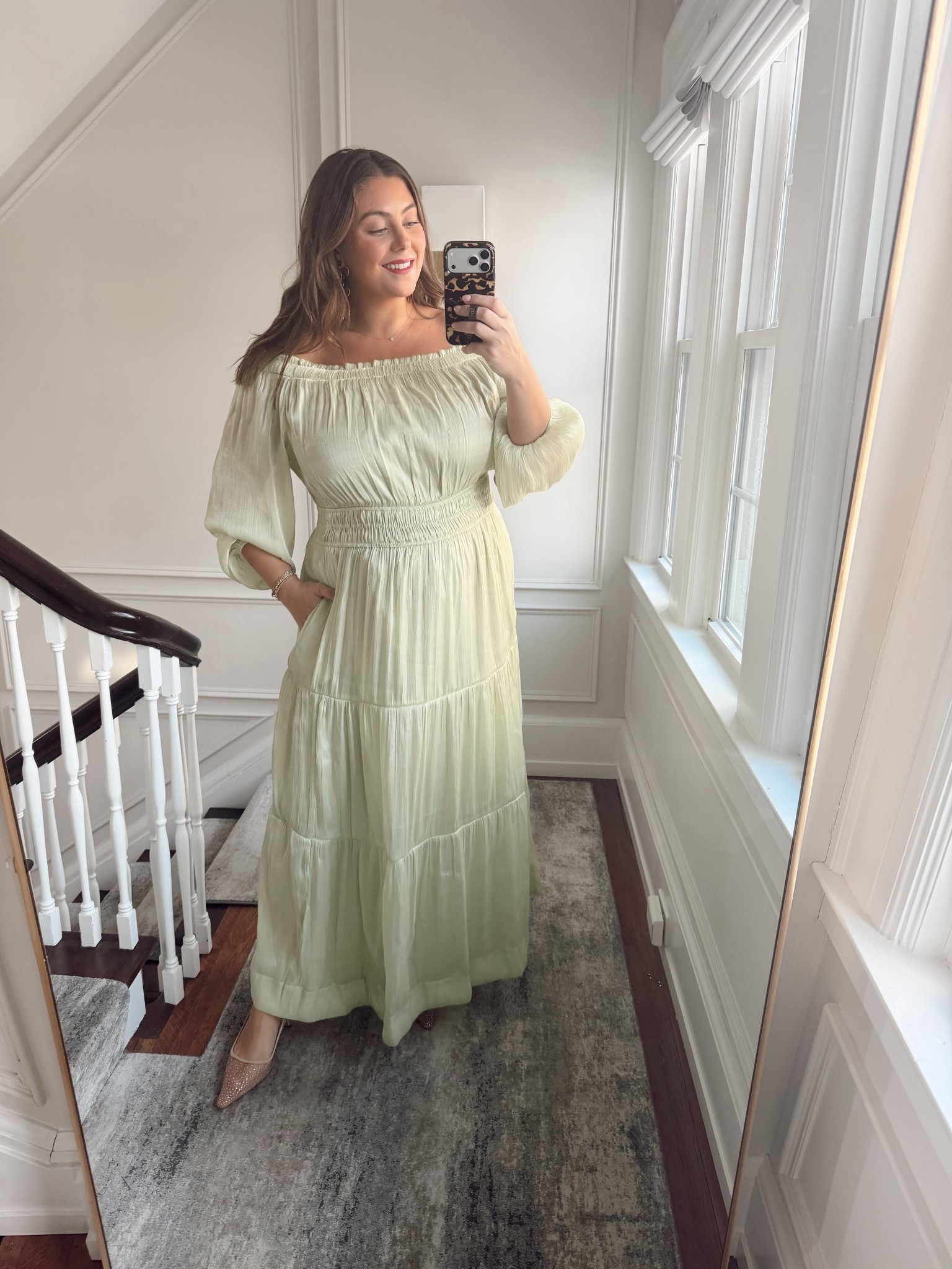 Wearing 1X in dress, runs generously! Strapless bra required if you want to wear off the shoulders, would be great shower, graduation or wedding guest dress 

#LTKPlusSize #LTKMidsize #LTKWedding