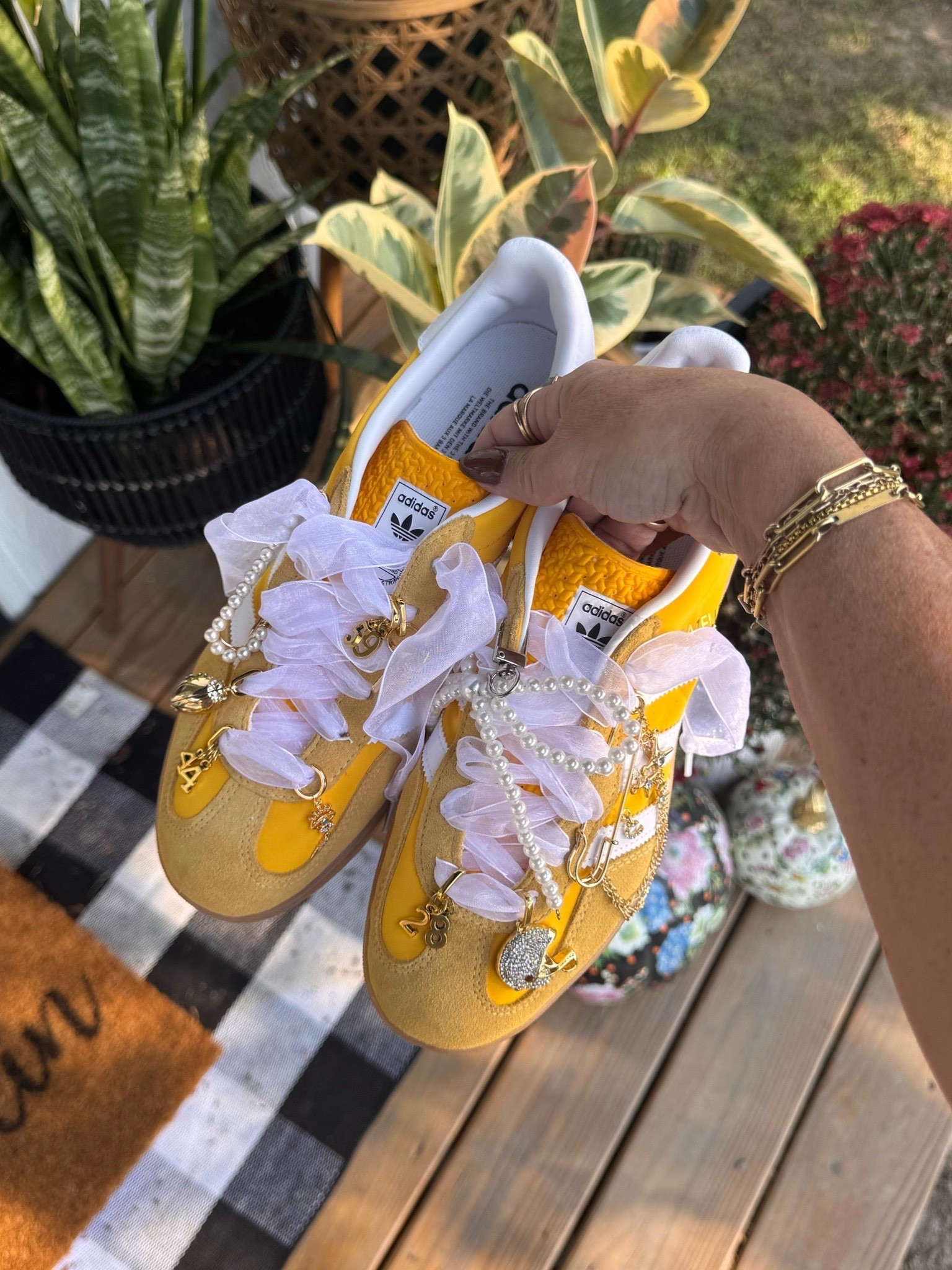 Creating my game day mom sneakers!!!  Love how they turned out. 
Everything was purchased from Amazon. 
Sneakers run big so size down!! 


#LTKSeasonal #LTKStyleTip #LTKFamily