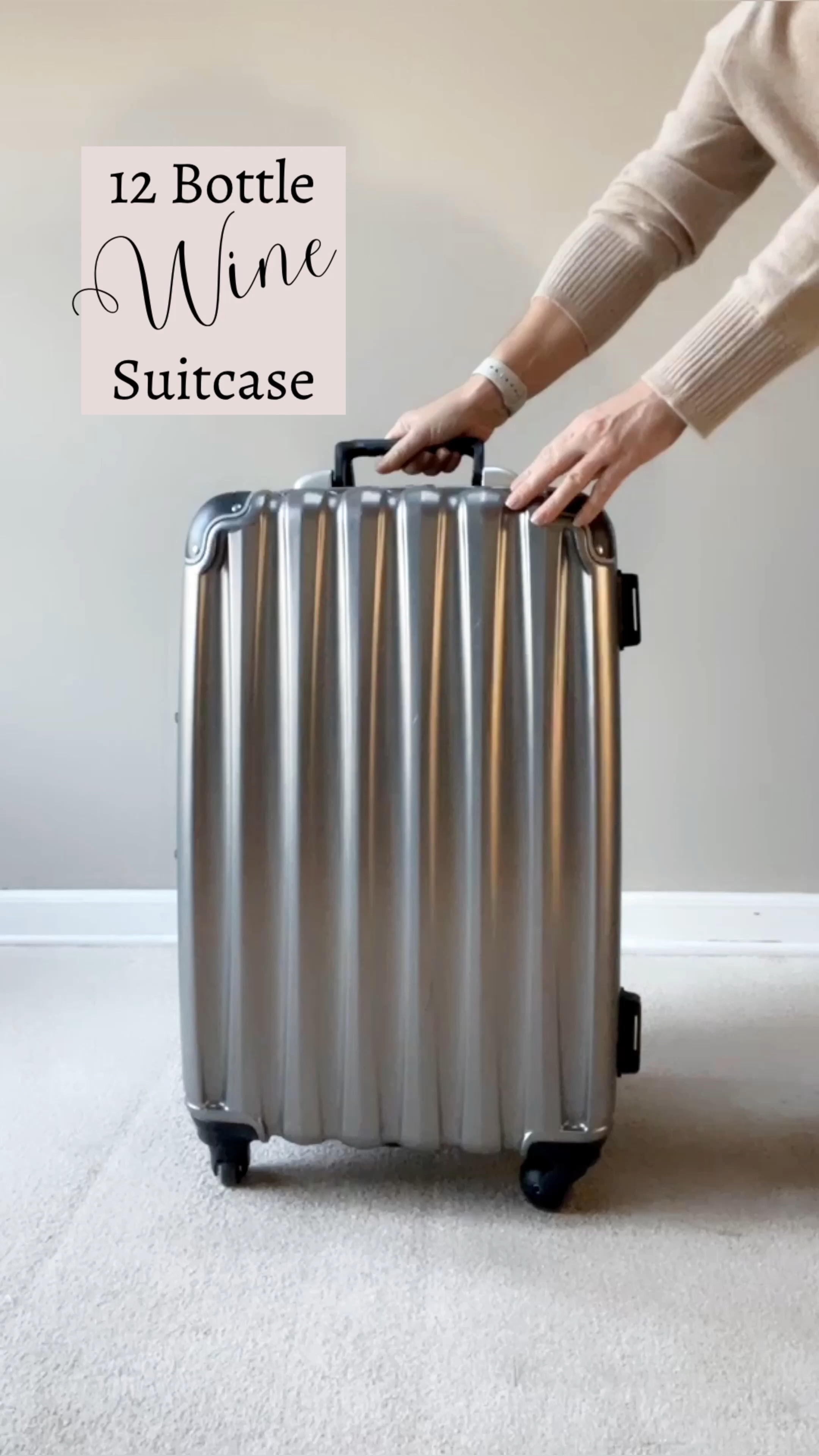 12 bottle wine suitcase for the wine traveler

#LTKTravel #LTKWatchNow
