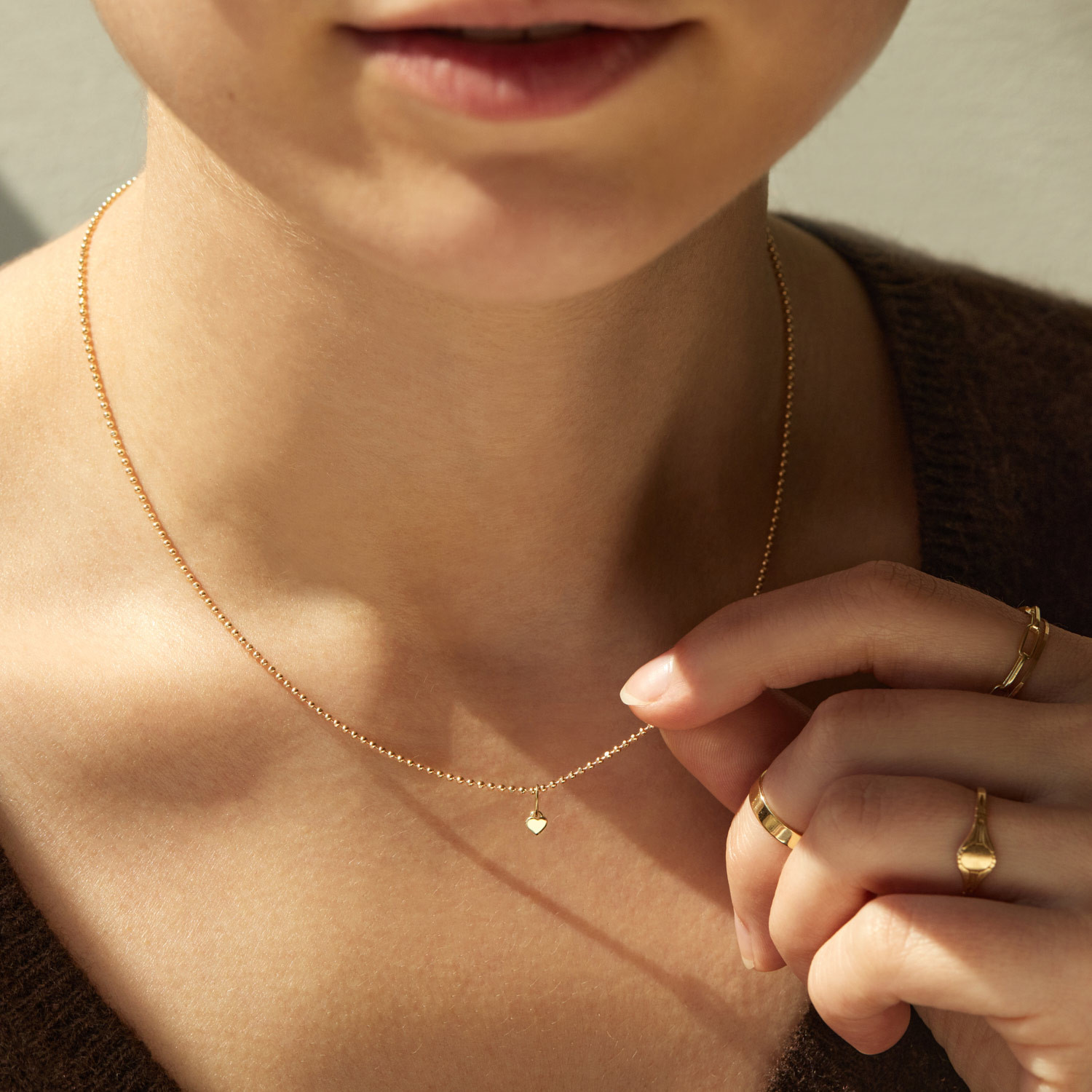 Tiniest Heart Charm | Catbird