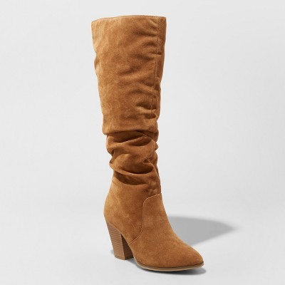 Women's Lanae Scrunch Boots - Universal Thread™ | Target