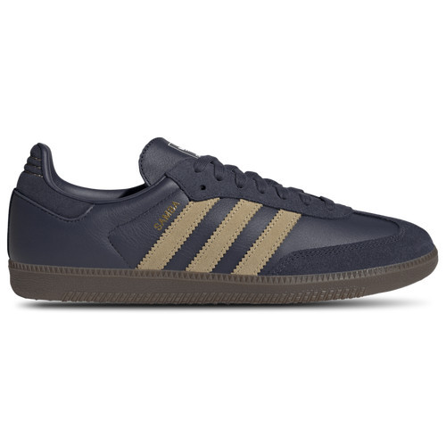 adidas adidas Originals Samba - Mens Golden Beige/Shadow Navy Size 11.5 | Champs Sports