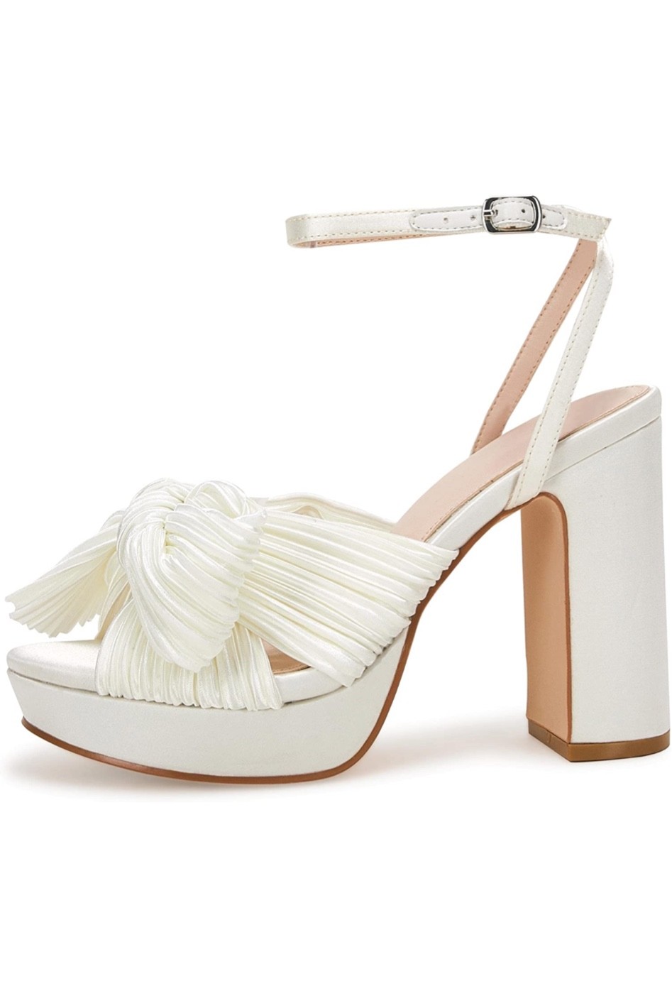 Loeffler Randall Dupe White Platform Bow Pleated Heels

#LTKwedding #LTKunder100 #LTKshoecrush