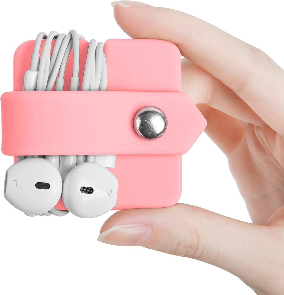 Silicone Earphone Organizer Earphone Wrap Winder Headphone Cord Organizer Wrap Winder Manager/Cab... | Amazon (US)