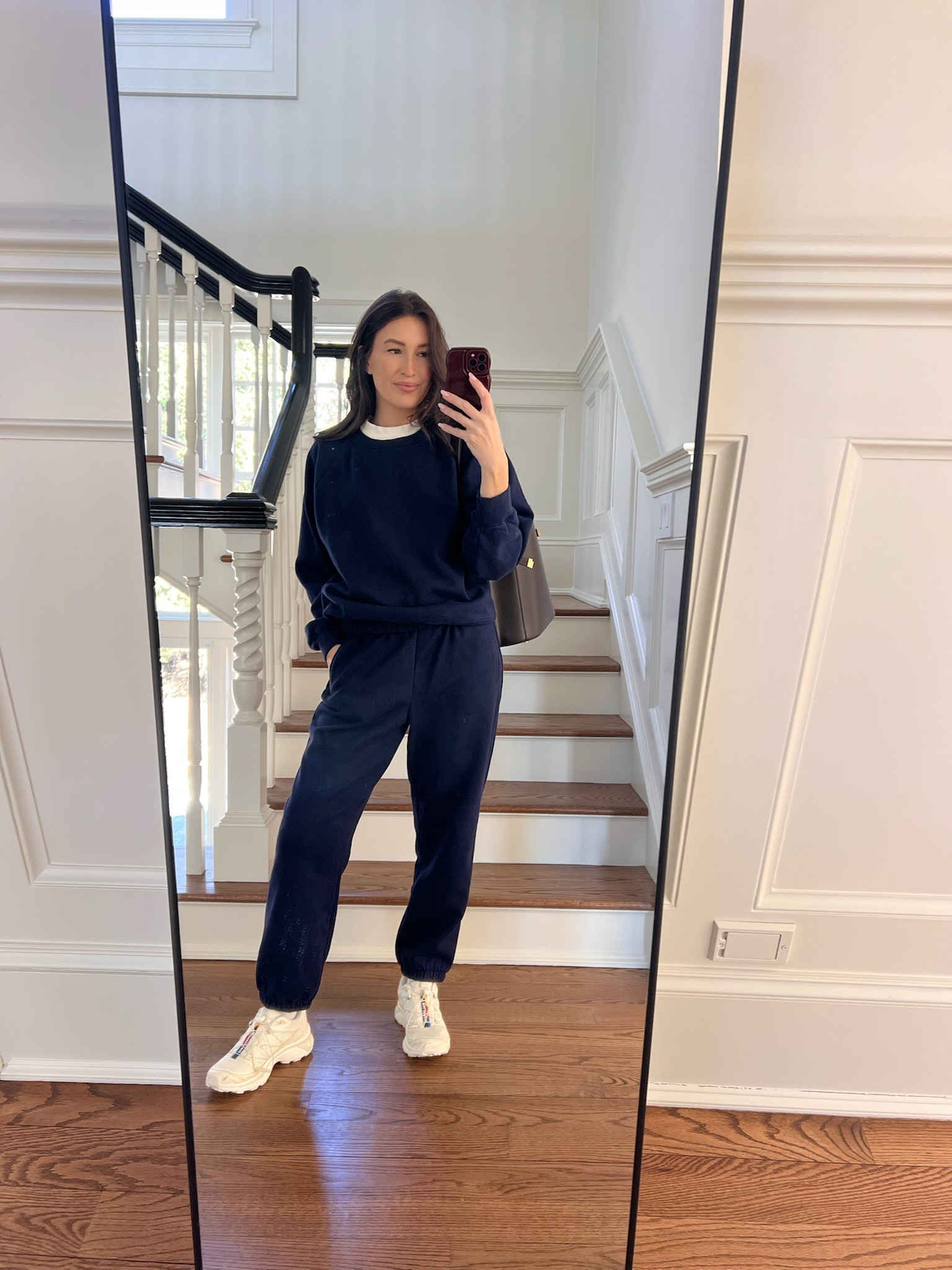 School drop wearing @gap 🛒 Shop my picks! Now through 3/19, Shop Gap's Friends and Family Event and get 40% off everything  #GapPartner #howyouweargap