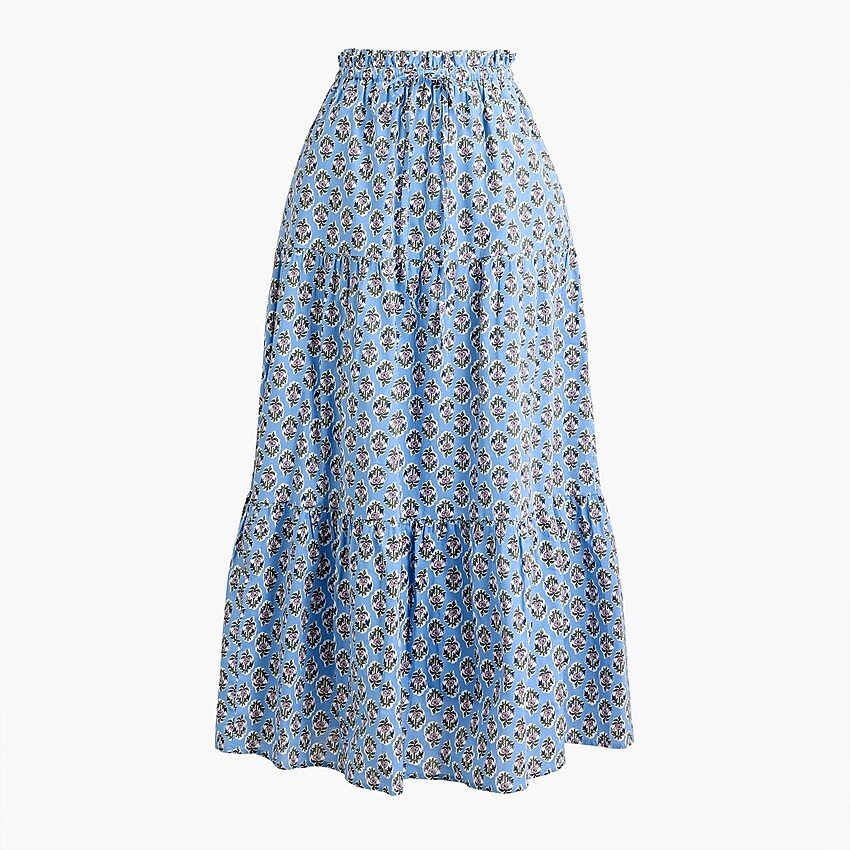 Tiered paper-bag skirt | J.Crew Factory
