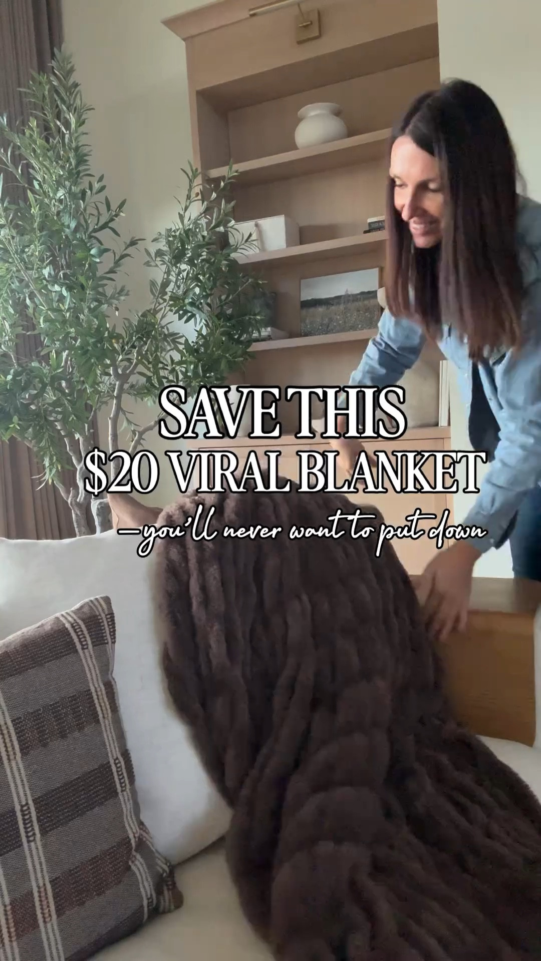 ✨ The $20 viral blanket you will not want to put down ✨
This Walmart find is giving Pottery Barn dupe energy — buttery soft, perfectly plush, and the coziest way to elevate your space without the designer price tag. I’m obsessed 🤍

🛋️ Luxe look • Budget price • All the cozy vibes

#BoujeeOnABudget #WalmartFinds #WalmartHome #PotteryBarnDupe #HomeDecorFinds #CozyHomeVibes #AffordableLuxury #LuxeForLess #ViralBlanket #NeutralHomeDecor #OurLittlePieceOfIdaHome #WalmartMustHaves #BudgetFriendlyHome