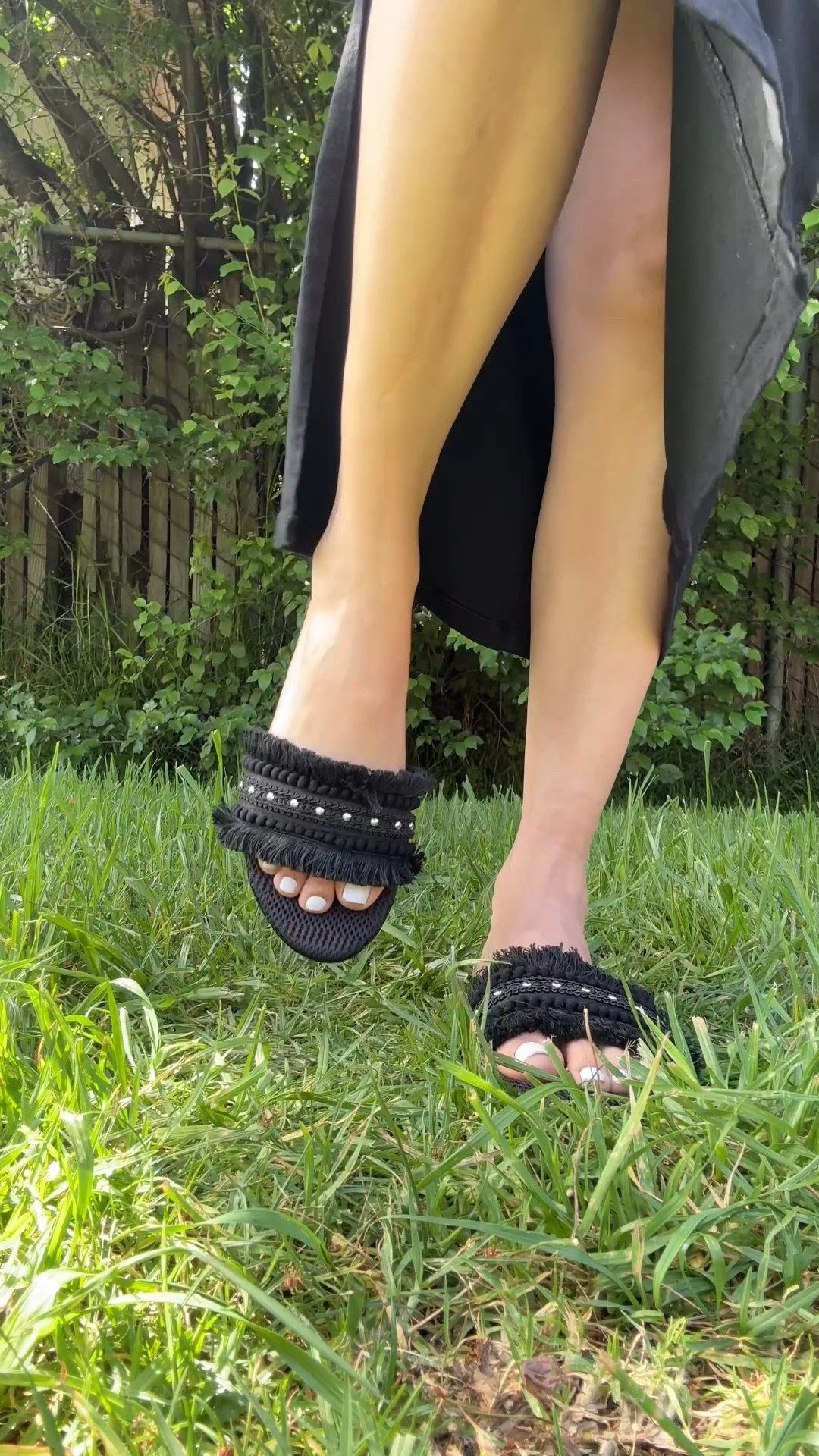 OYOANGLE Women’s fringed straw sandals, with open toe, single band, flat sandals without laces

#LTKSaleAlert #LTKdayinmylife #LTKSeasonal