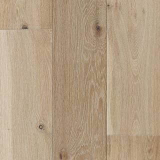 Malibu Wide Plank French Oak Dunes 3/8 in. T x 6-1/2 in. W x Varying Length Engineered Click Hard... | The Home Depot