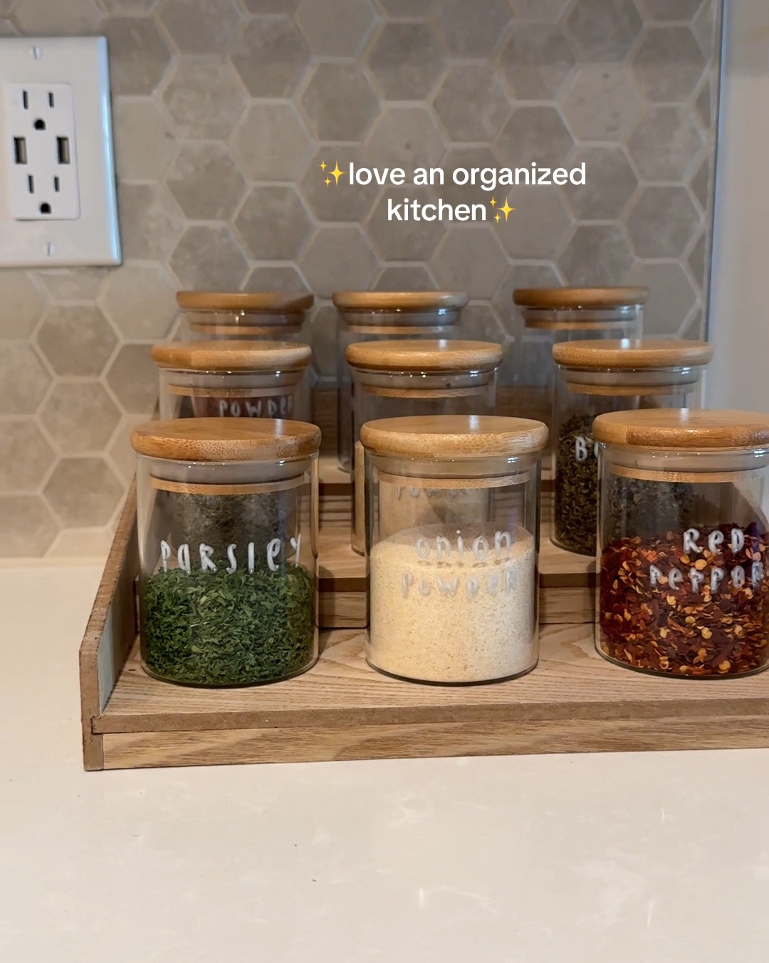 kitchen organization: spice jars 🧂✨ 

#LTKHome